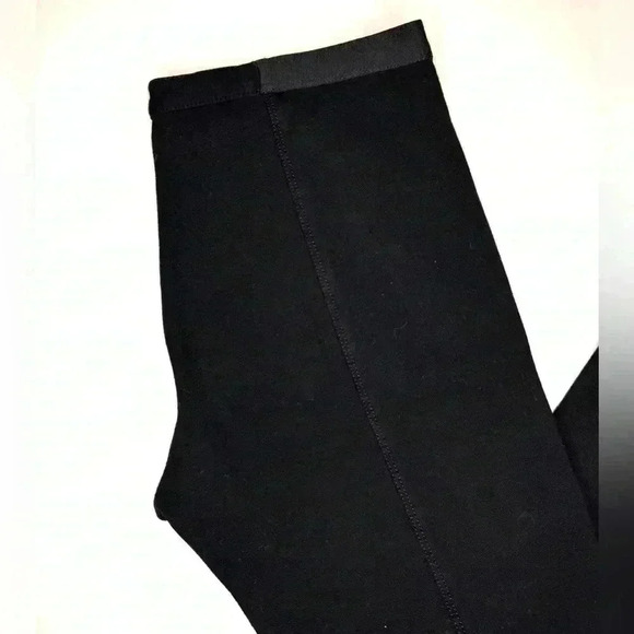 BCBG  Womens Sissy Legging W/ Zipper Detail Size Medium / Black - Picture 9 of 10